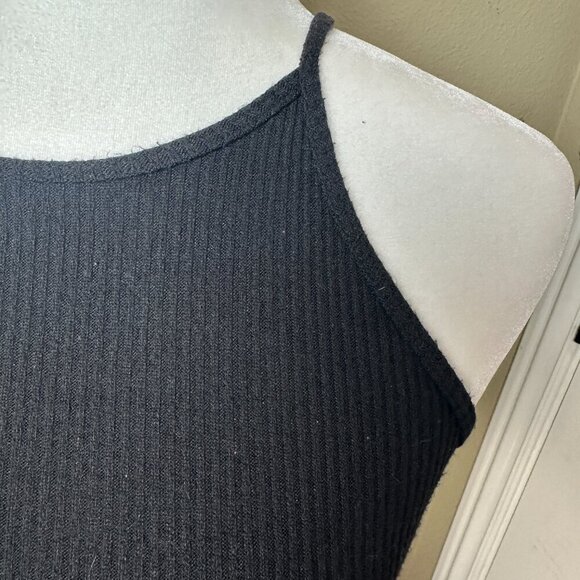 ANTHROPOLOGIE Saturday Sunday Ribbed A Line Halter Mini Short Dress size XS - Picture 4 of 9